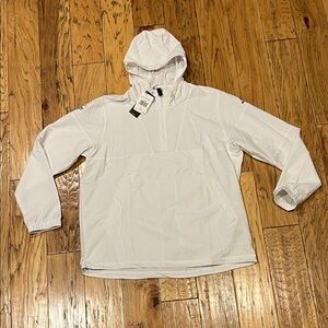 Adidas White Anorak Jacket